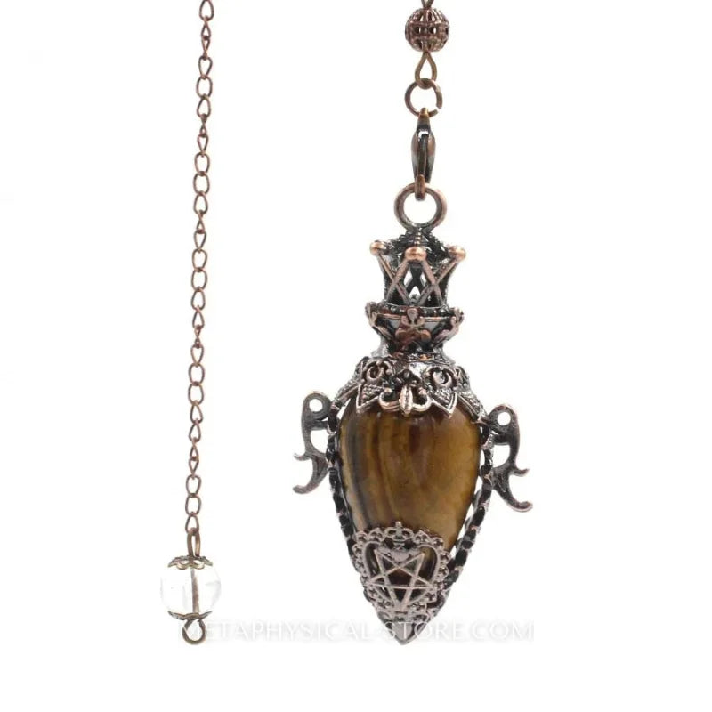 Ancient Pendulum - Tiger eye