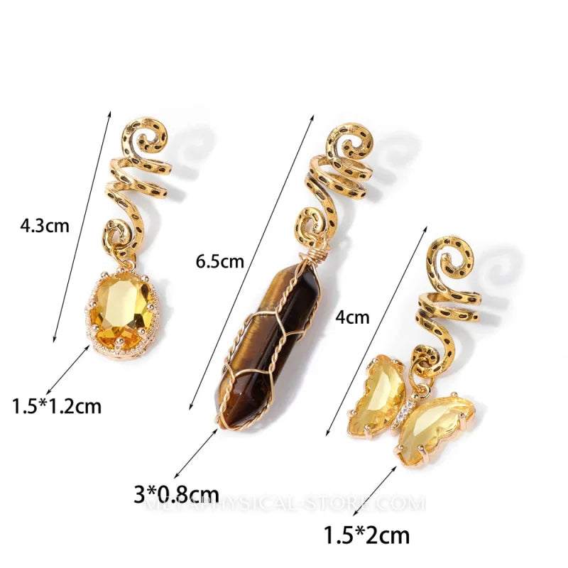 Crystal Hair Pins