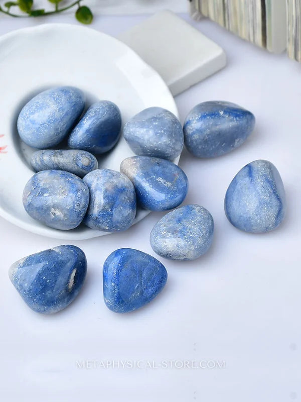 Tumbled Blue Aventurine - Aventurine