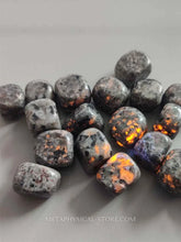 Yooperlite palm stone