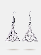 Boucles d'oreilles Triquetra celtique