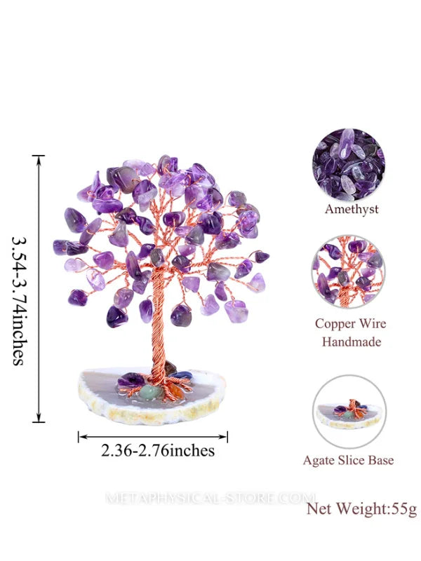 Amethyst Crystal Tree