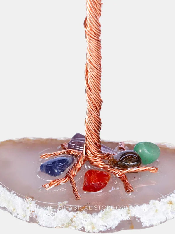 Aquamarine Crystal Tree