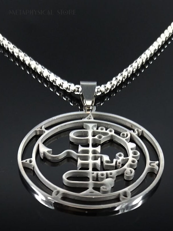 Asmodeus sigil necklace