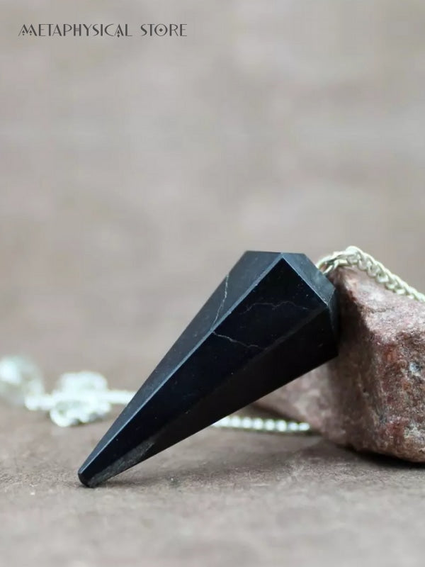 Black onyx pendulum