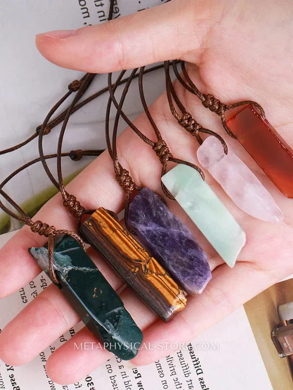 Crystal Slice Necklace