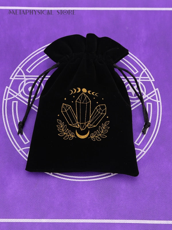 Crystal tarot bag