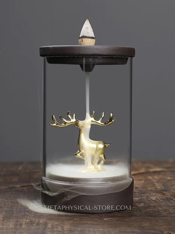 Deer incense burner