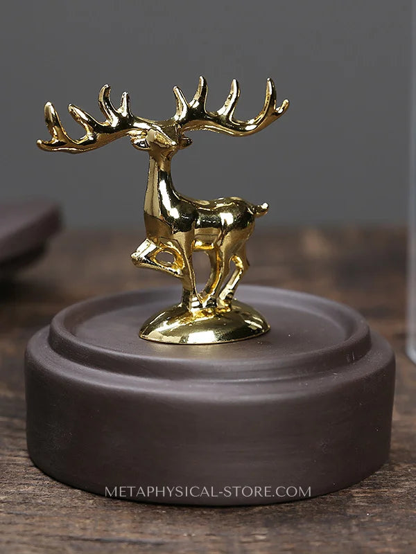 Deer incense burner