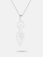 Divine Feminine Necklace - Silver