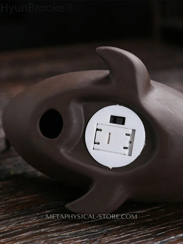 Dolphin incense burner