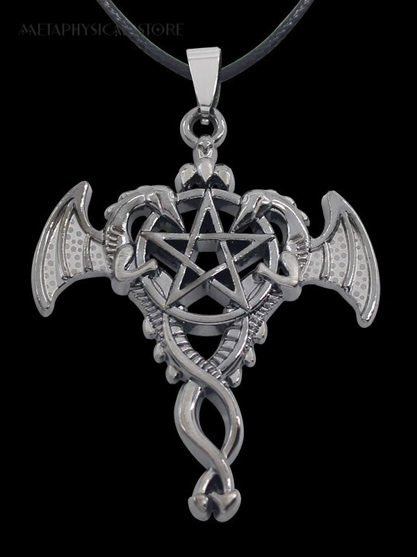 Dragon Pentacle necklace