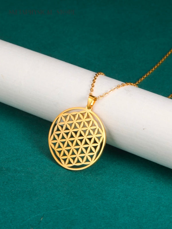 Flower of life necklace