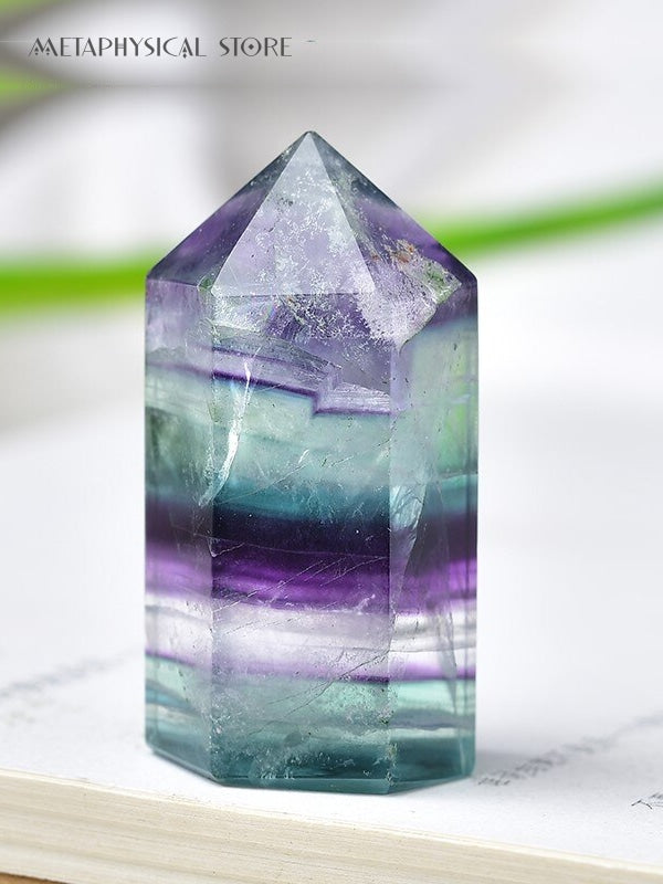 Fluorite wand