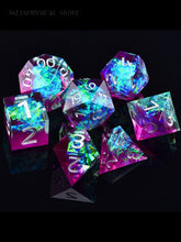 Iridescent dice
