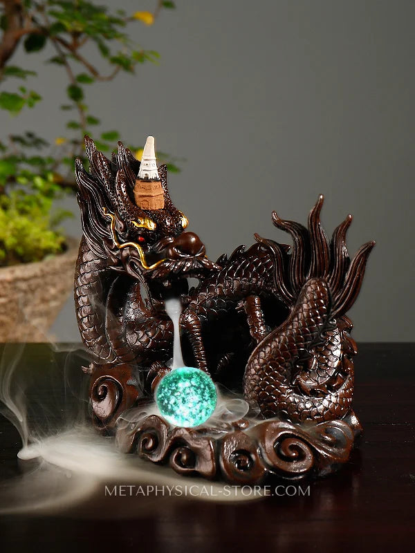 Japanese Dragon Incense Burner