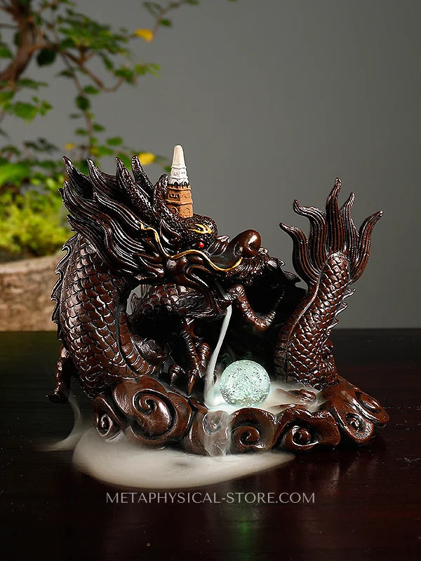 Japanese Dragon Incense Burner