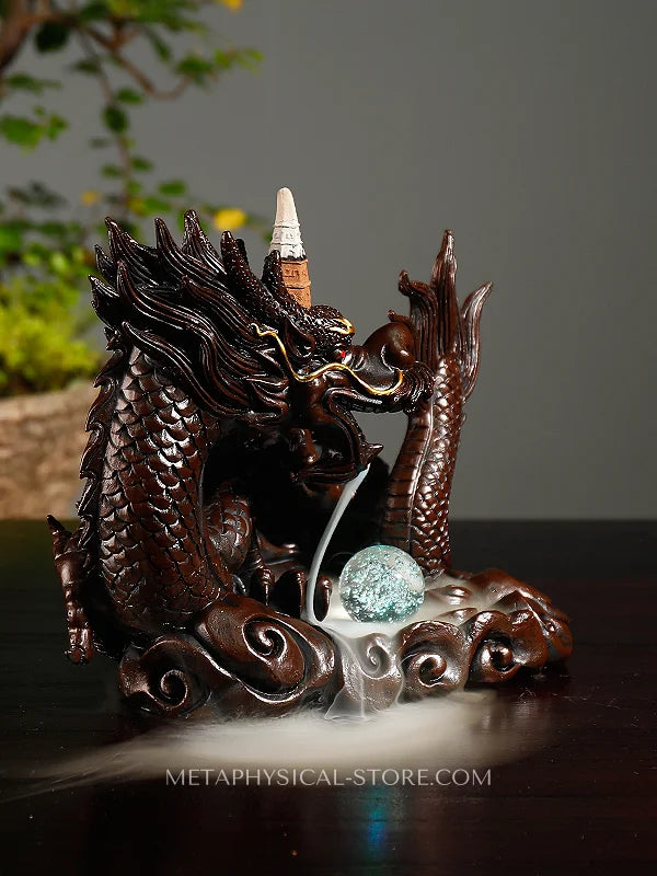 Japanese Dragon Incense Burner