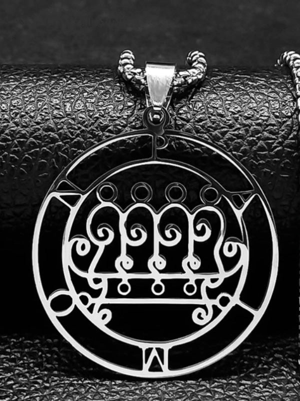 King Paimon sigil necklace