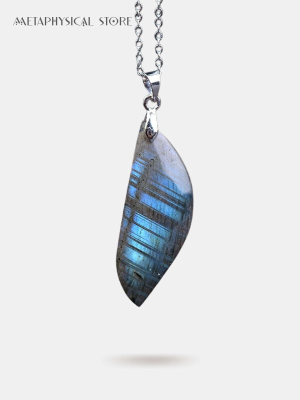 Labradorite crystal necklace