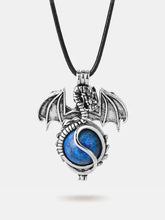 Lapis Lazuli Dragon Necklace - Lapis lazuli