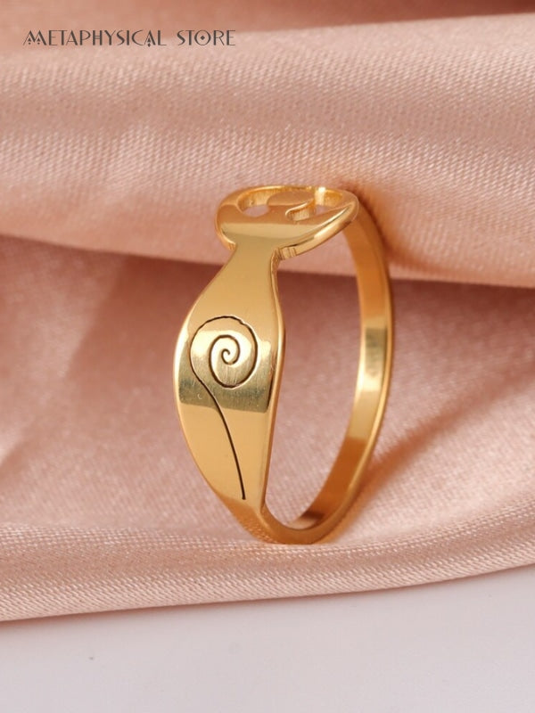 Moon Goddess ring