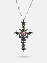 Pentagram cross necklace
