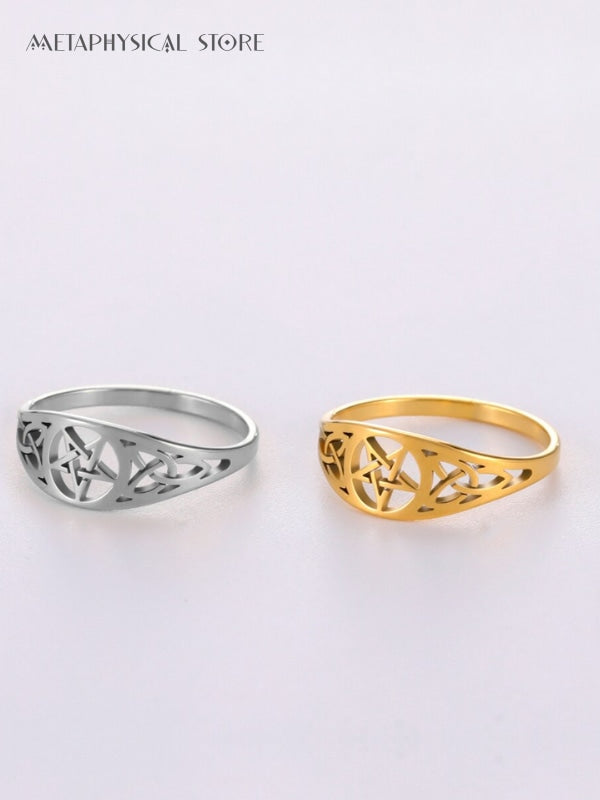 Pentagram ring
