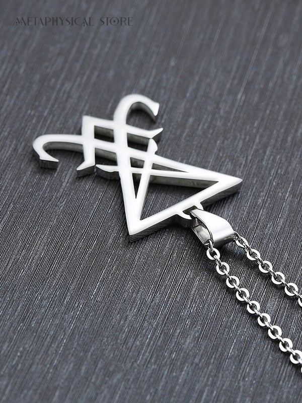 Protection sigil necklace