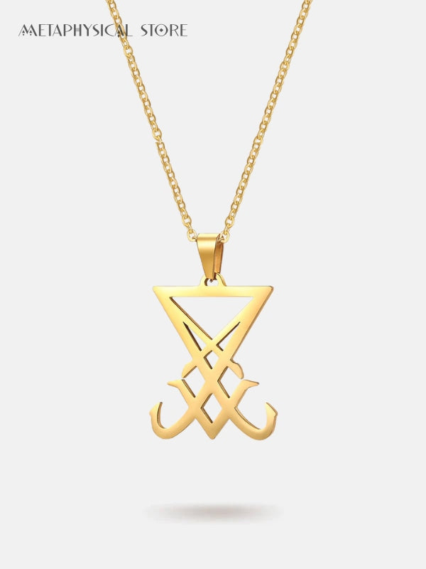 Protection sigil necklace