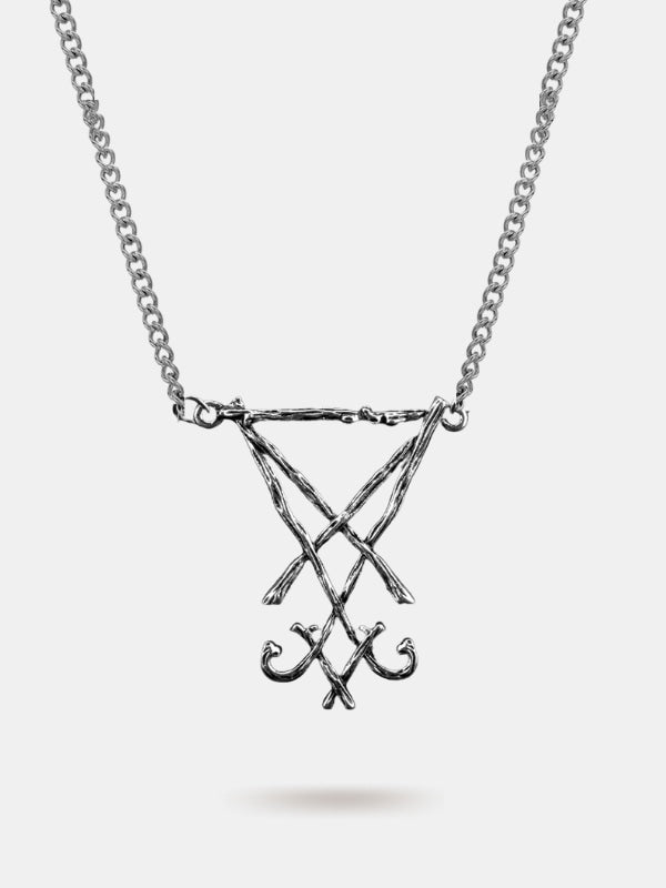 Sigil of Lucifer necklace