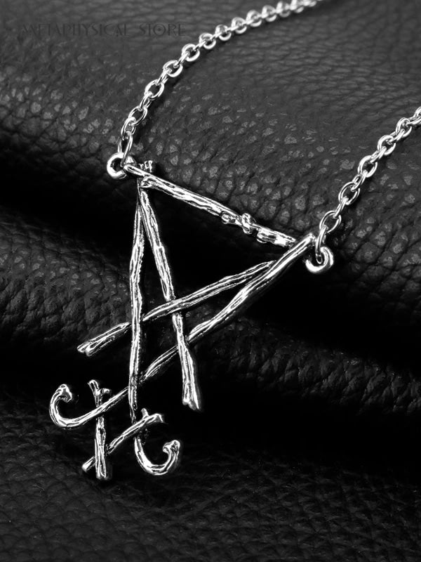 Sigil of Lucifer necklace