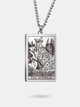 The Empress tarot card necklace