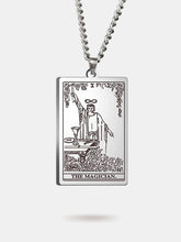 The magician tarot card necklace