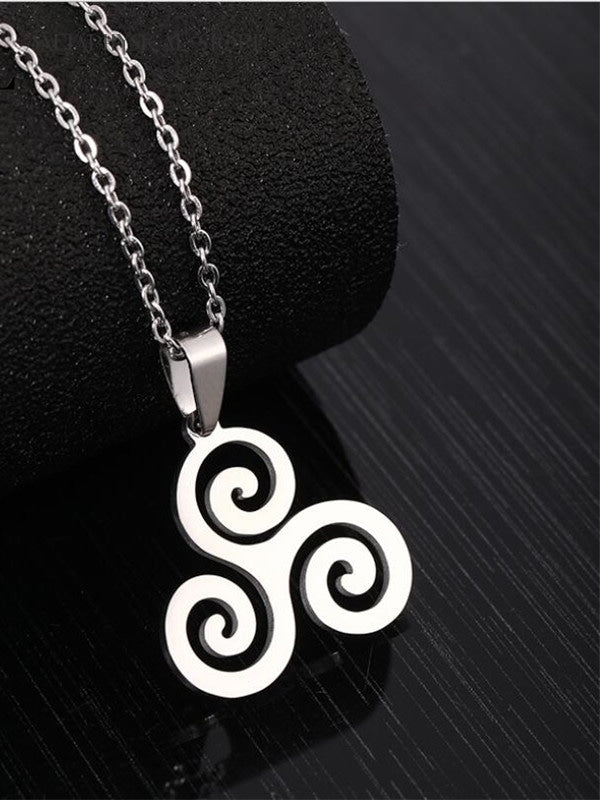 Triskelion necklace