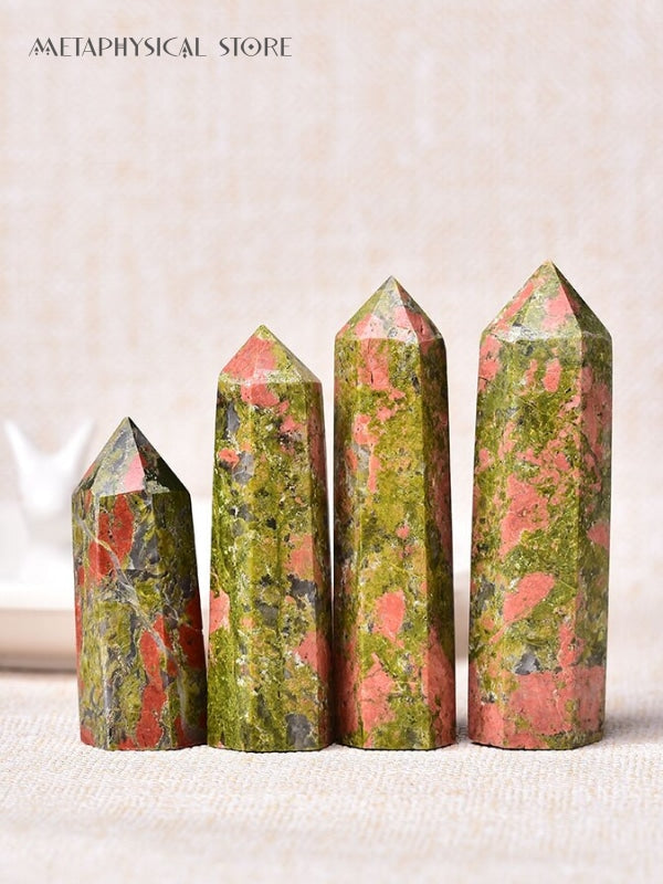 Unakite tower