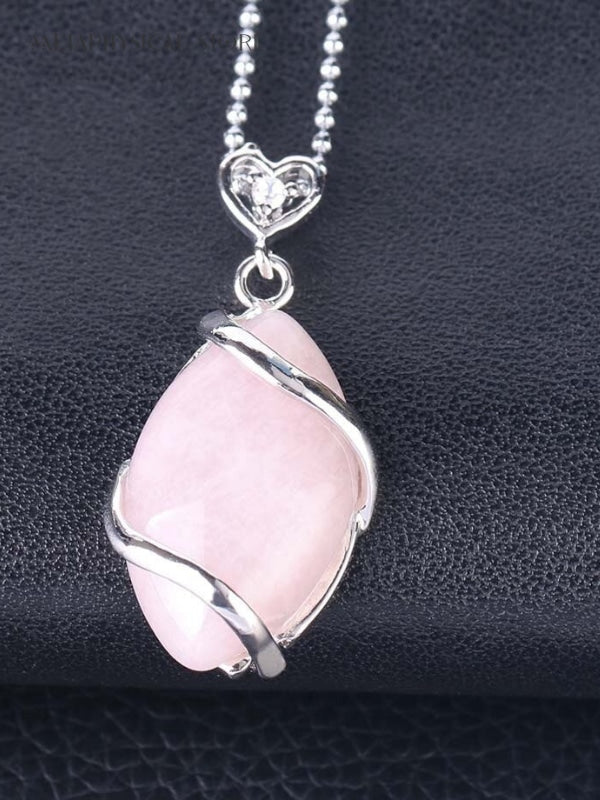 Water drop necklace
