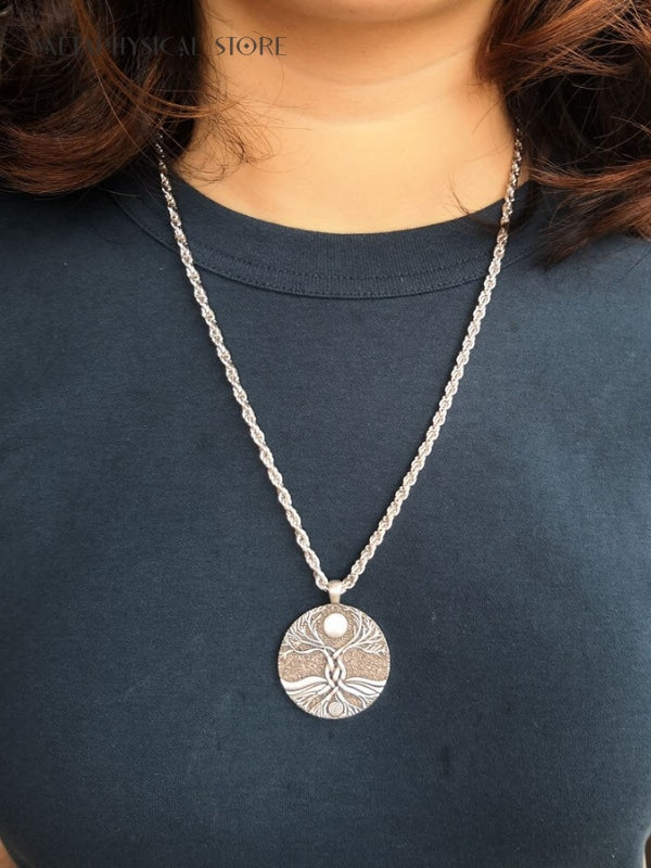 Wiccan Tree of life necklace