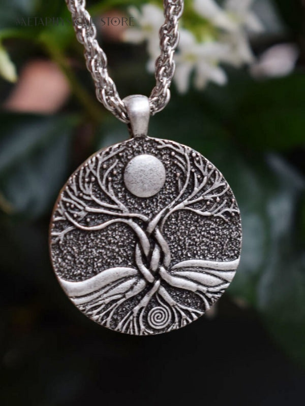 Wiccan Tree of life necklace