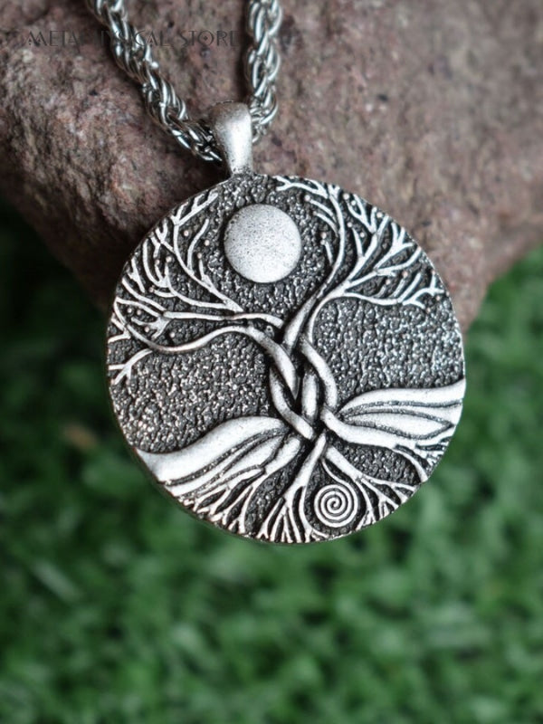 Wiccan Tree of life necklace