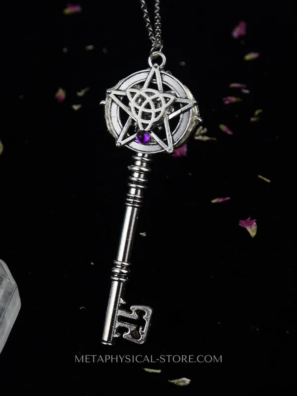 Witches Key Necklace - 2