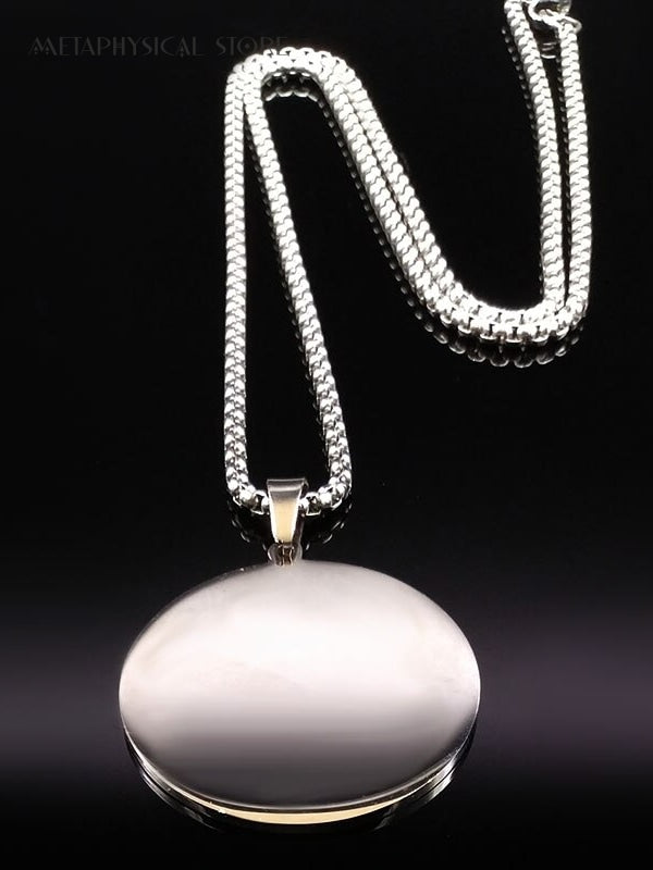 Yin Yang tree of life necklace