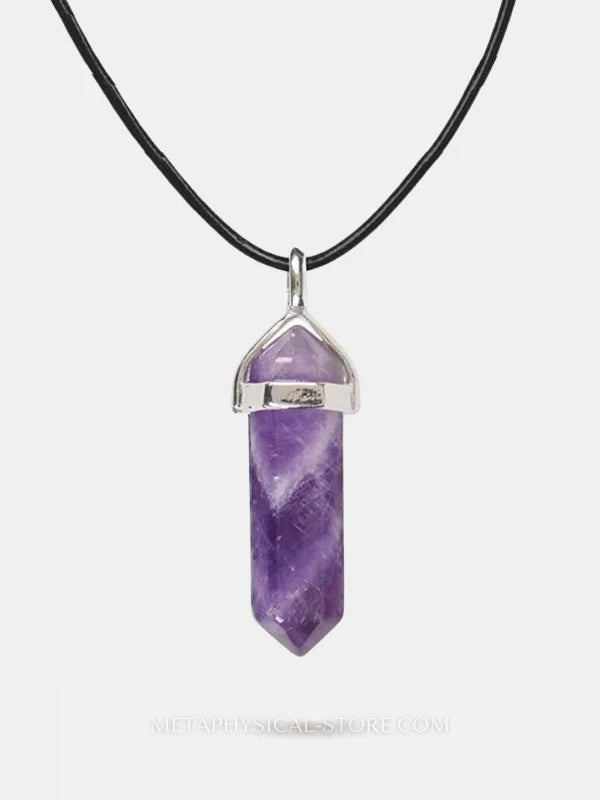 Pendulum Necklace - Amethyst