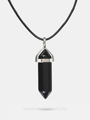 Pendulum Necklace - Black onyx