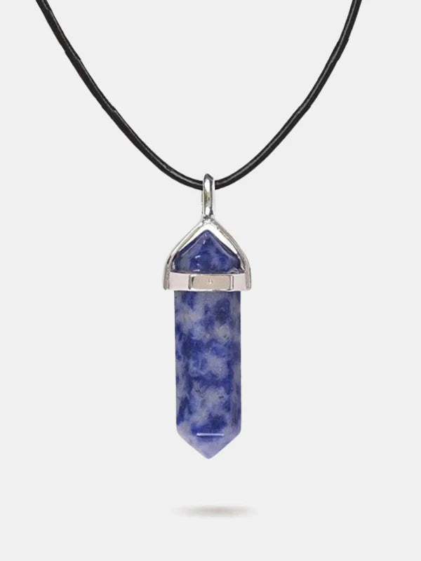 Pendulum Necklace - Sodalite