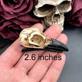 Raven Skull Hair Clip - Small