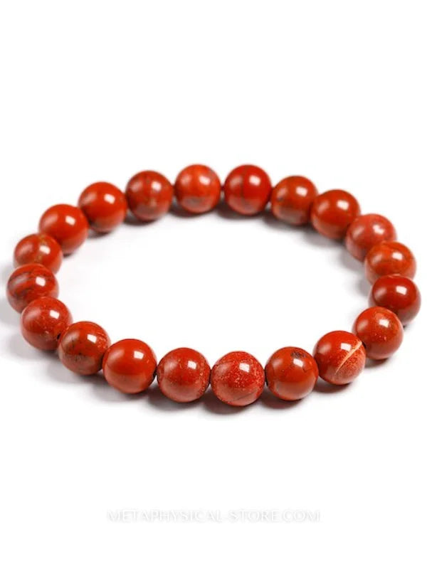 Red Jasper Bracelet - 10mm