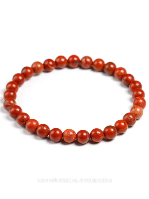 Red Jasper Bracelet - 6mm