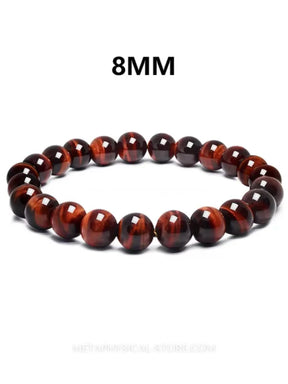 Red Tiger Eye Bracelet - 8mm