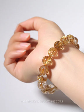 Rutilated Quartz Bracelet